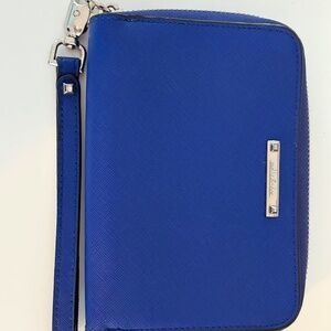 Stella and Dot Blue Wallet Wristlet